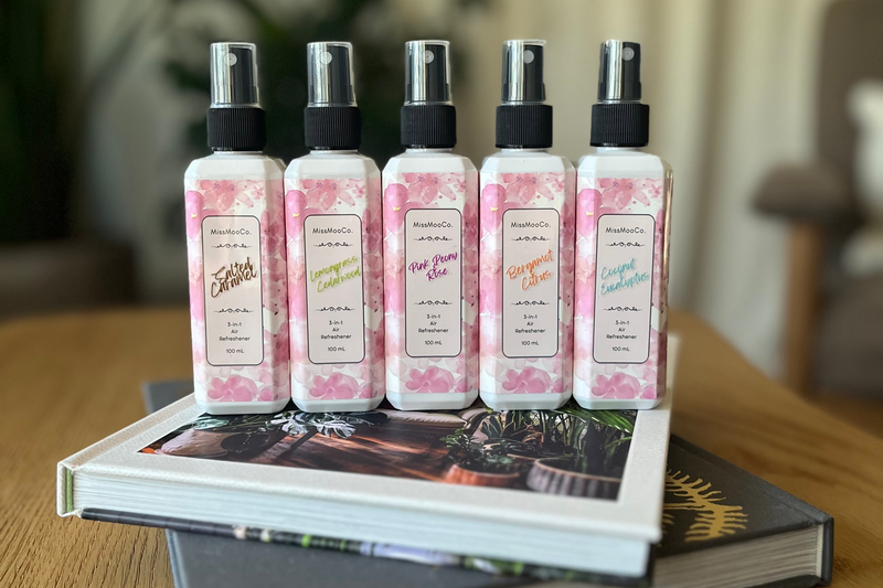 natural odour eliminator, family-safe , eco-conscious and for busy families